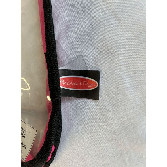 Melissa & Doug Wooden Magnetic Dress Up Dolls, With Bag, Stands, Accessories - Picture 7 of 8